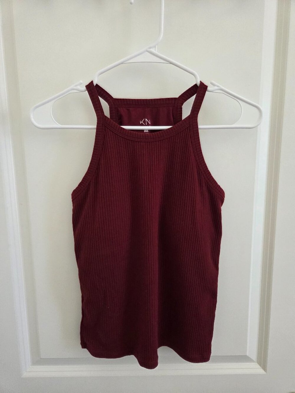 High Neck Ribbed Brami - Picture 2 of 4